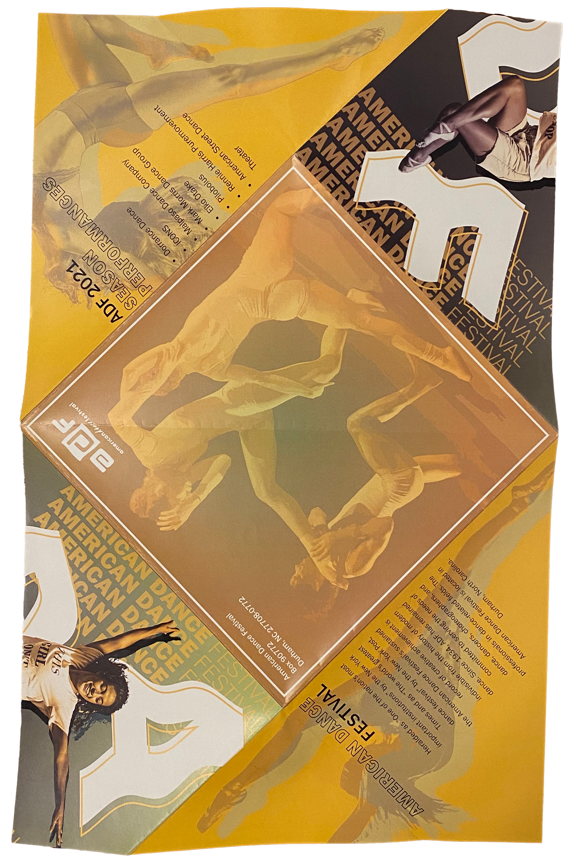 mailer outside unfolded